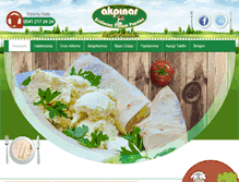 Tablet Screenshot of akpinartulumpeyniri.com